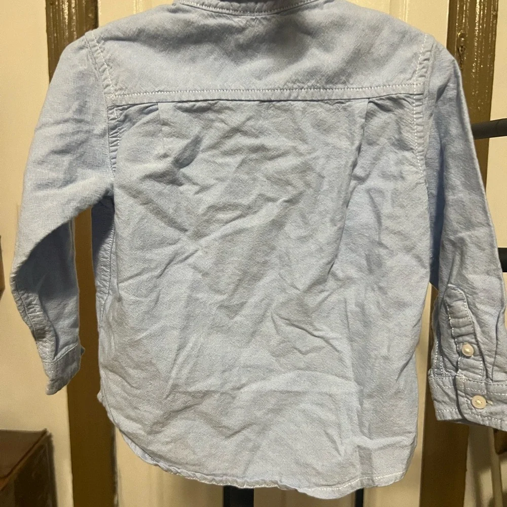 The Children's Place Light Blue Button Down Shirt